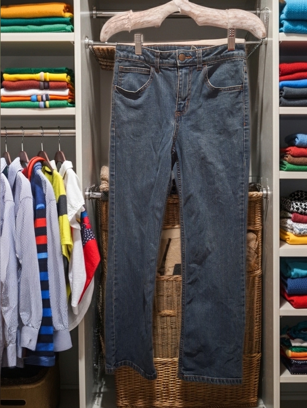 Carhartt Light Blue Relaxed Fit Denim Jeans YOUTH SIZE 12